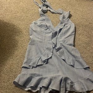 Blue Romper - Size Small